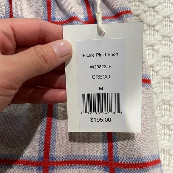 Guest in Residence Picnic Plaid Shorts Size Medium - Picture 6 of 15